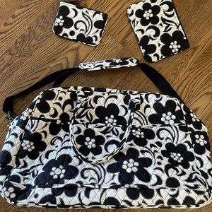 Vera Bradley Weekender travel bag